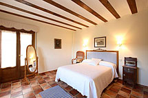 Dormitorio de la casa rural Las Lechuzas