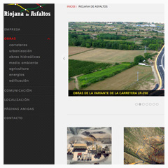 Riojana de Asfaltos (Web)