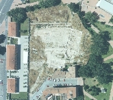Foto aerea excavaciones
